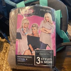 Suzanne Somers 3 Way Pancho