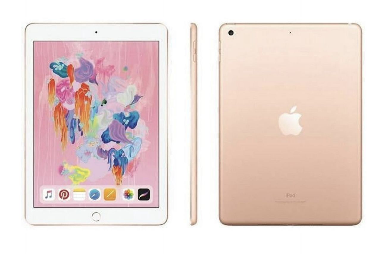 Restored Apple iPad 6th gen 9.7" 32GB Wi-Fi MRJN2LL/A Rose Gold (Refurbished)