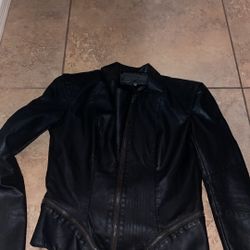 Leather jacket 