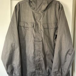 Men’s windbreaker material jacket