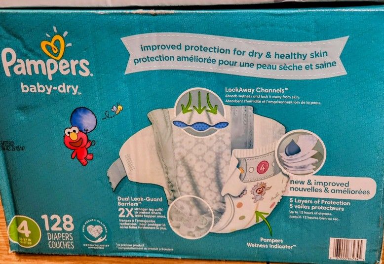 Pampers Baby-Dry Size 4