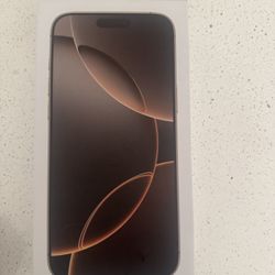 iPhone 16 Pro Max New