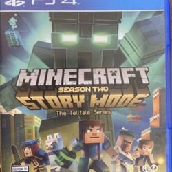 PS4 Minecraft Season Two Story Mode- PRICE FIRM