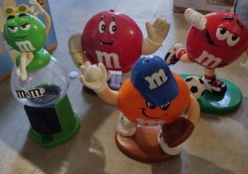 Vintage M&M Candy Dispensers