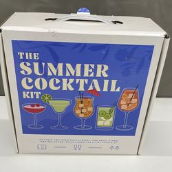 Summer cocktail  set. Item No 708 (Shopgoodwill )