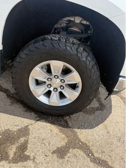4 Chevy 6 lug rims