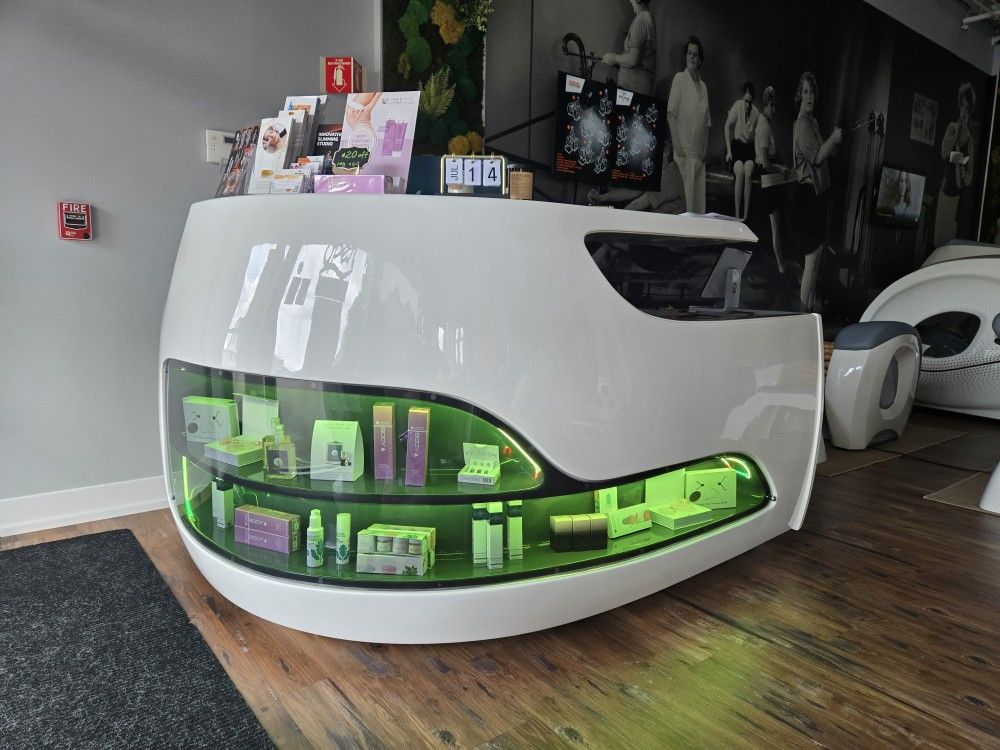 Counter, Reception Desk