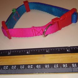 New Small Colorful Dog Collar