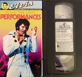 ELVIS: The Lost PERFORMANCES (VHS-1992) Elvis Presley!