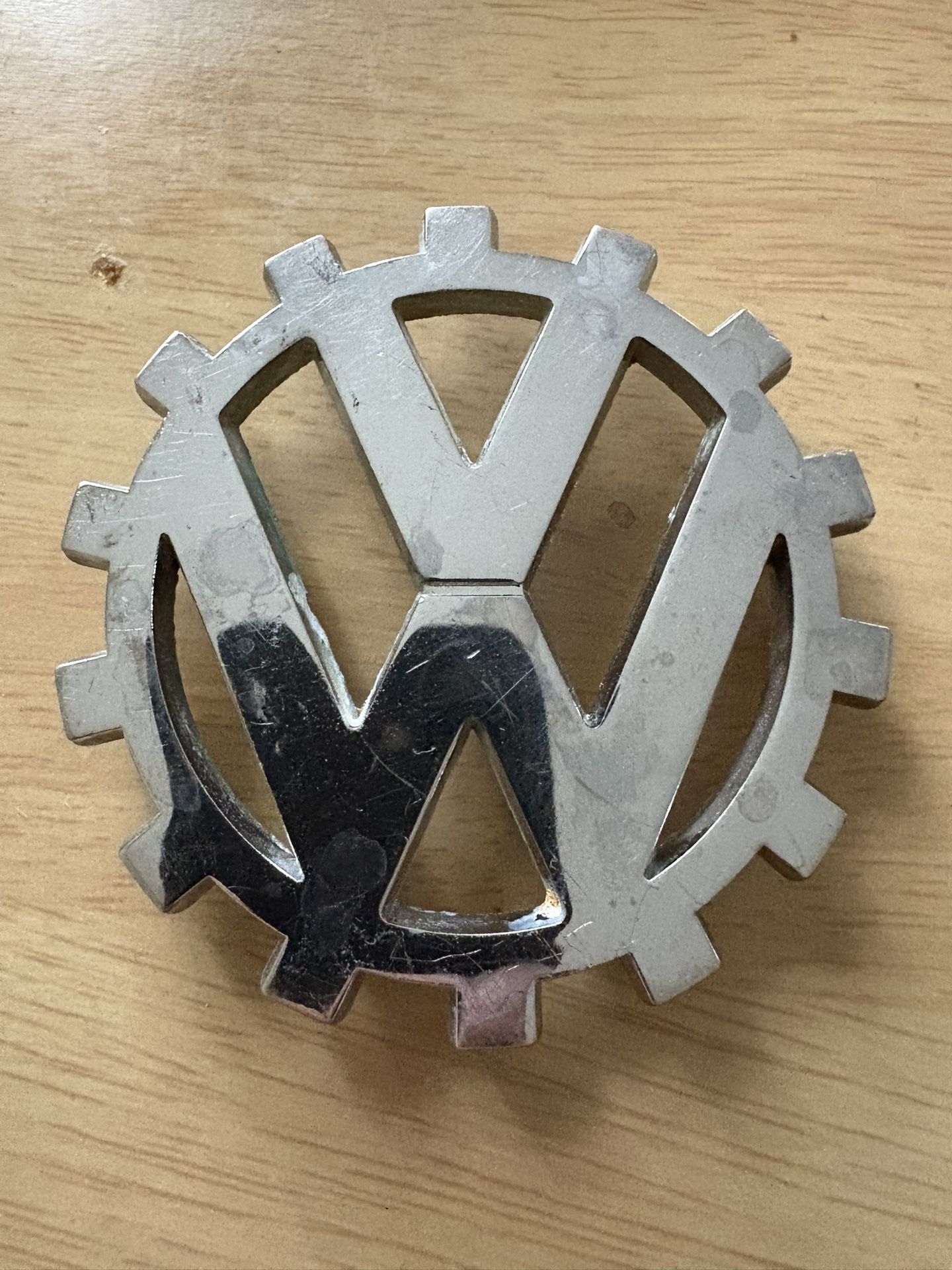 Volkswagen “COGWHEEL”  Chrome Badge 