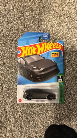 Tesla Model Y Dark Gray Hot Wheels