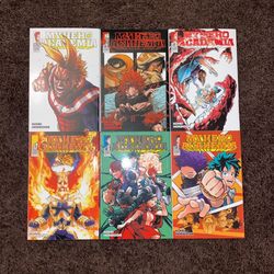 My Hero Academia Manga Lot (Vol. 11, 16, 18, 21-23)
