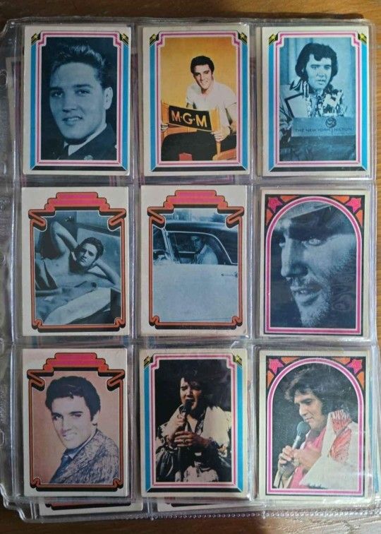 Elvis Presley Original Card Set 1978 NOT A Remake Set