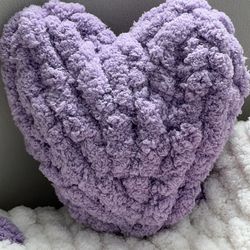 Handmade mini heart pillow