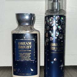 Dream Bright Bath & Body Works Fragrance Mist and Body Lotion (Set of 2)