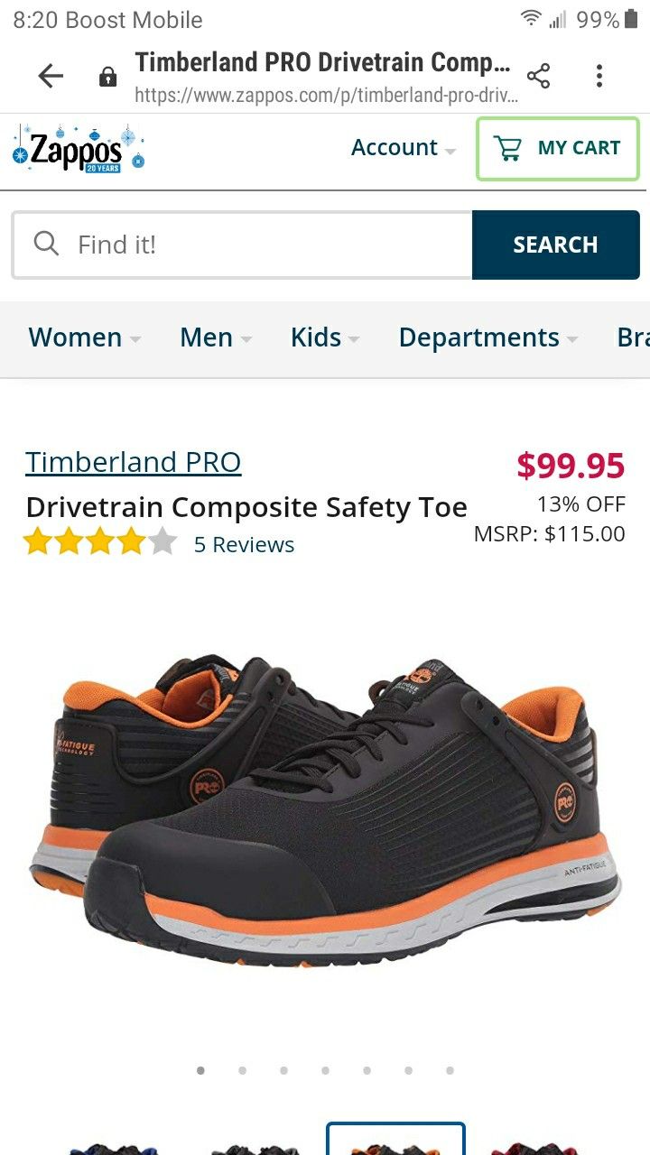 Timberland Work Shoes