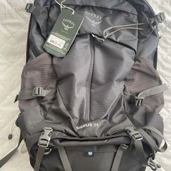 Osprey Sirrus 34 L Tunnel Vision  Hiking Backpack Bag 