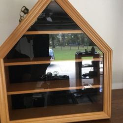 Baseball 12 display case new with lock and key