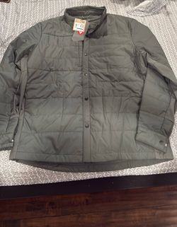 Puma Quilted Snap-Button Jacket XL
