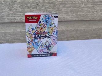 Prismatic Evolutions Pokemon Booster Bundle