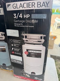 Grind Premier 3/4 hp. Continuous Feed Garbage Disposal with Power Cord