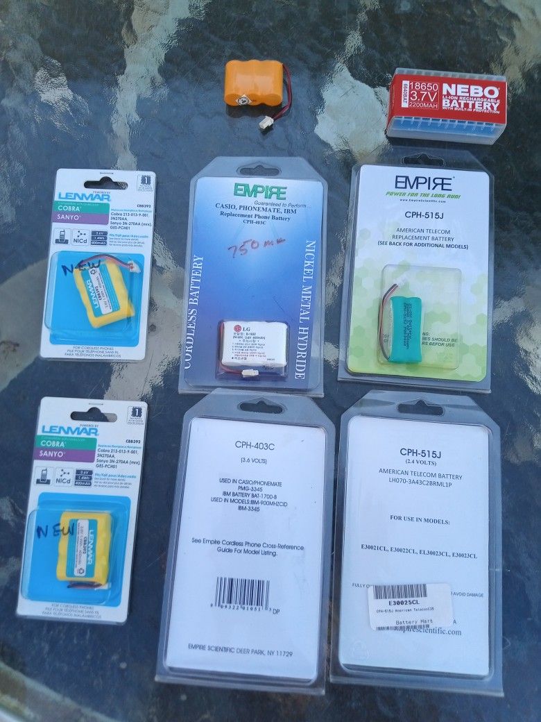 Batteries /Model