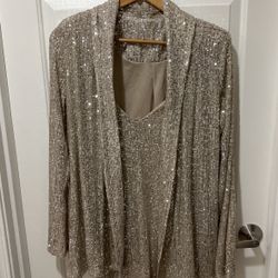 Fashion Nova Women Dress & Blazer Size L