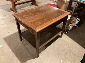 One Drawer End Table