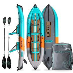 New Inflatable tandem kayak (bote zeppelin)