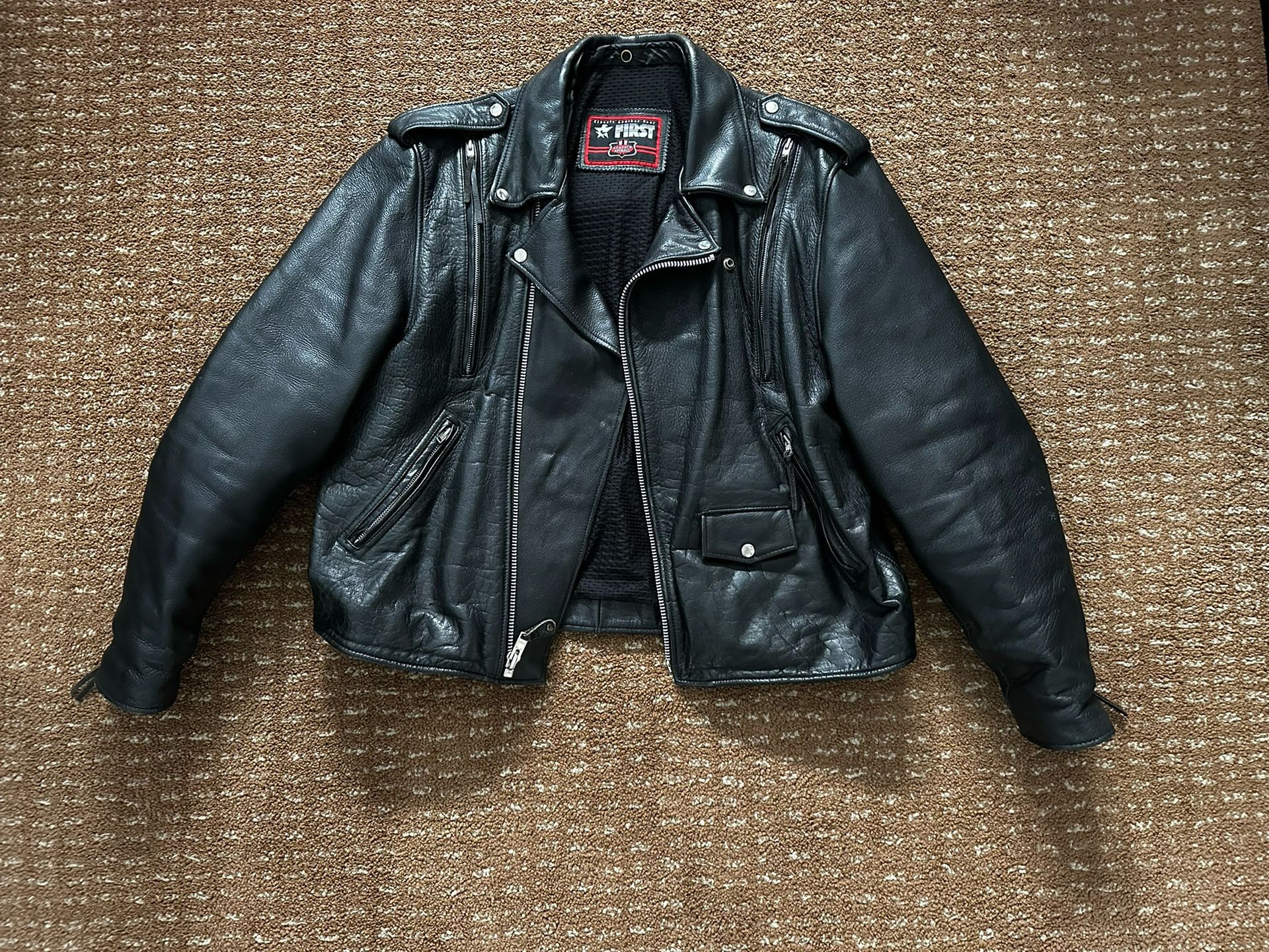 First Motorcycle Leather Jacket