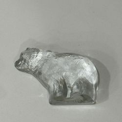 RARE VINTAGE KOSTA BODA GLASS GRIZZLY BEAR BERTIL VALLIENS 