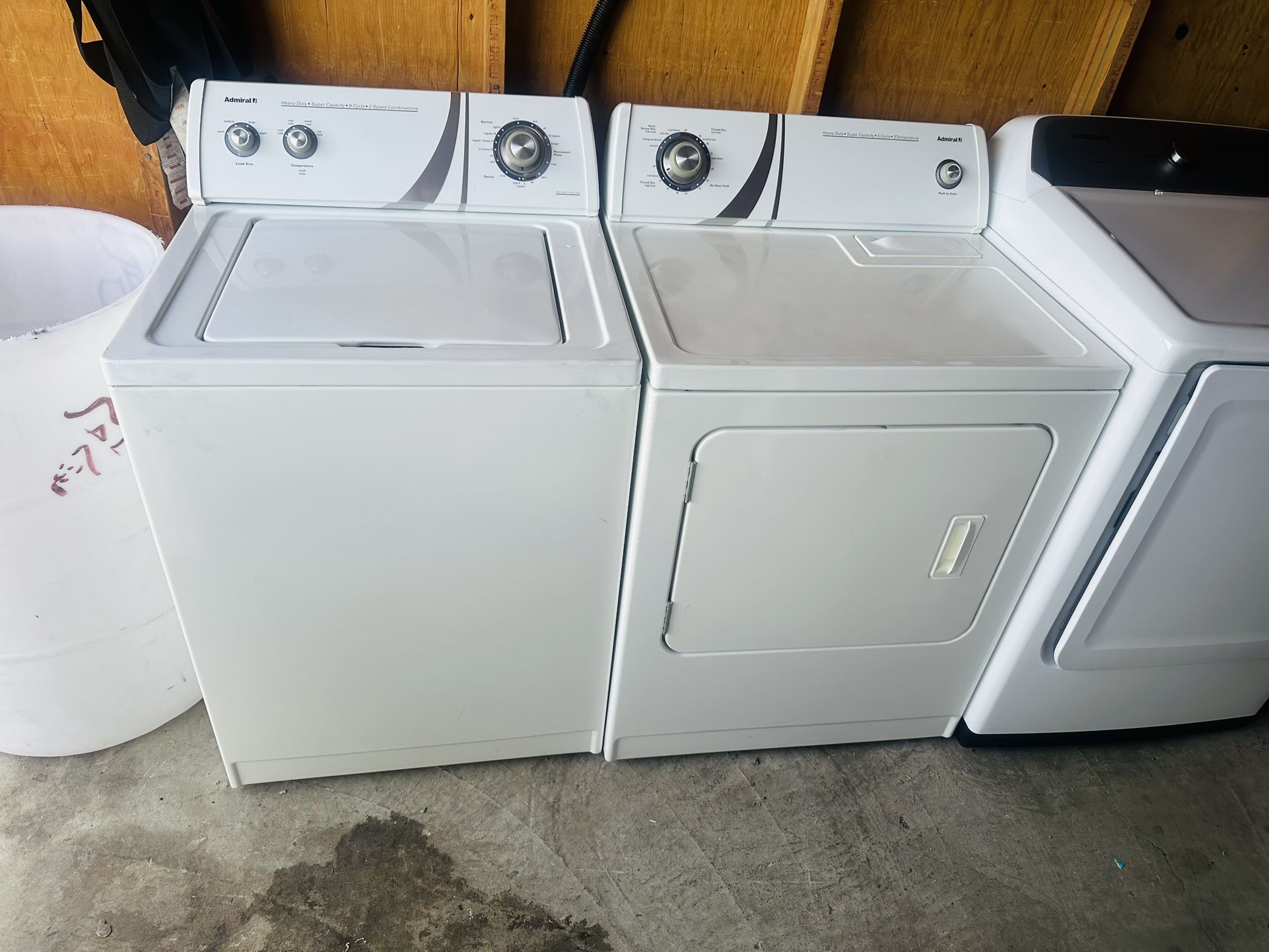 Whirlpool Washer And Dryer 220.v 3 Months Warranty Delivery Installation Everything $400