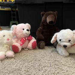 Various Stuffed Animals