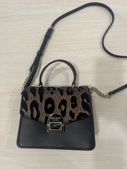 Kate Spade Leopard Print Crossbody Bag