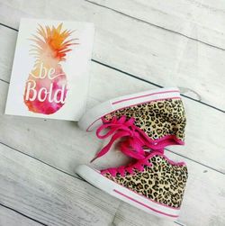 Toddler Girls High Top Sneakers Size 12
