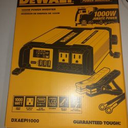 New Dewalt 1000w Power Inverter