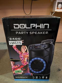 Heavy Duty Portable Parry Bluetooth Speaker With Microphone 🎤 and Remote