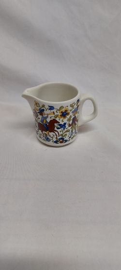 Vintage Villeroy & Boch Acapulco Paon Folk Art creamer pitcher