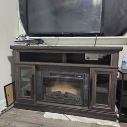 TV Stand With Heater
