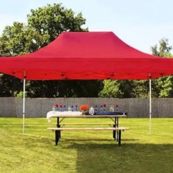 10x15  Pop Up Canopy Tent Portable  Instant Canopies Outdoor Market Shelter 10 x 15 Canopy