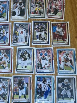 Donruss Panini Football Cards