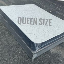 NEW Mattress Queen Size Regular With Box Spring // Offer  🚚