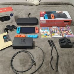 Nitendo switch console bundle