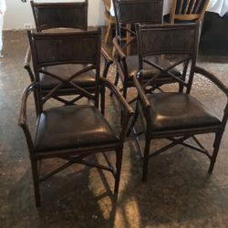 4 Bamboo Chairs Pier 1 