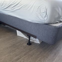 Queen Box Spring + Bed Frame - $125 Or Best Offer