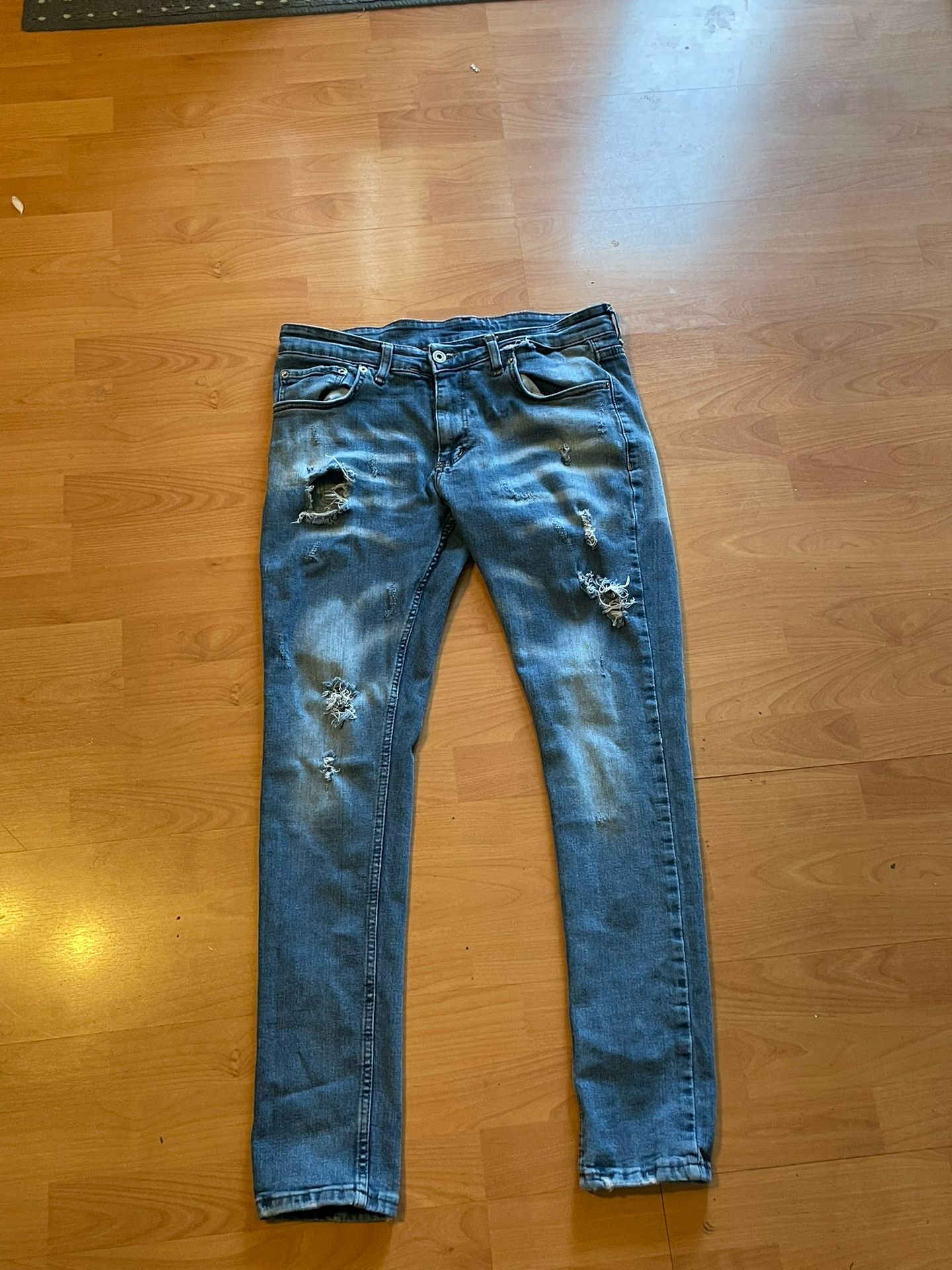 Slim Fit Jeans And Nike Fleece Sweats