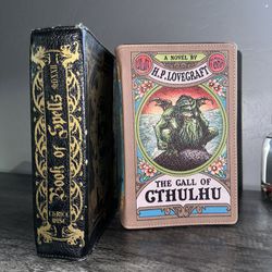 Call Of Cthulhu + FREE book Of Spells Book Purses