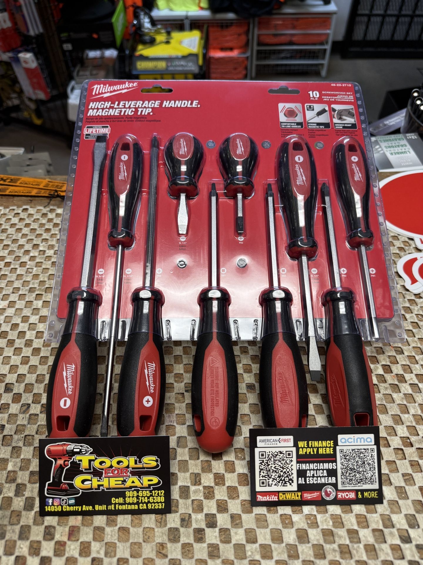 Milwaukee Combination Screwdriver Set (10-Piece)