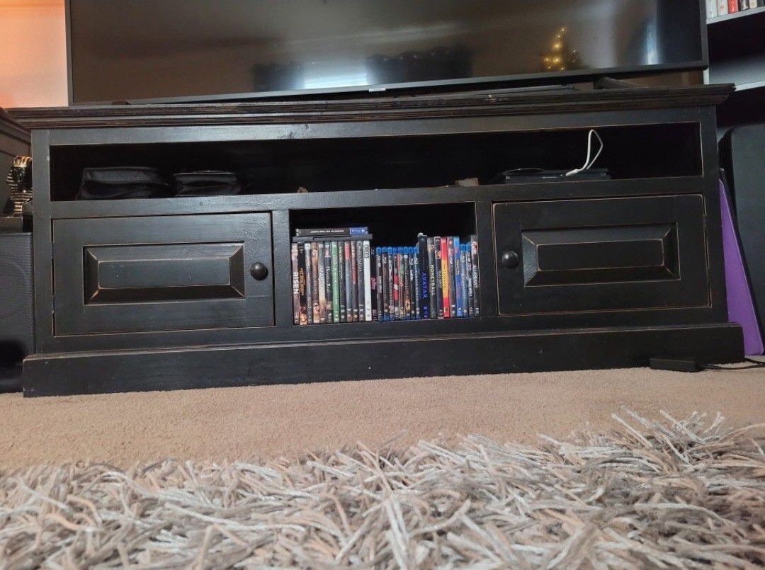 Large TV STAND ENTERTAINMENT CENTER