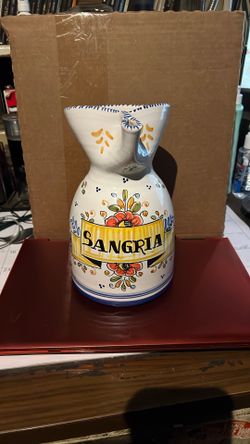 authentic SPANISH Sangria pitcher